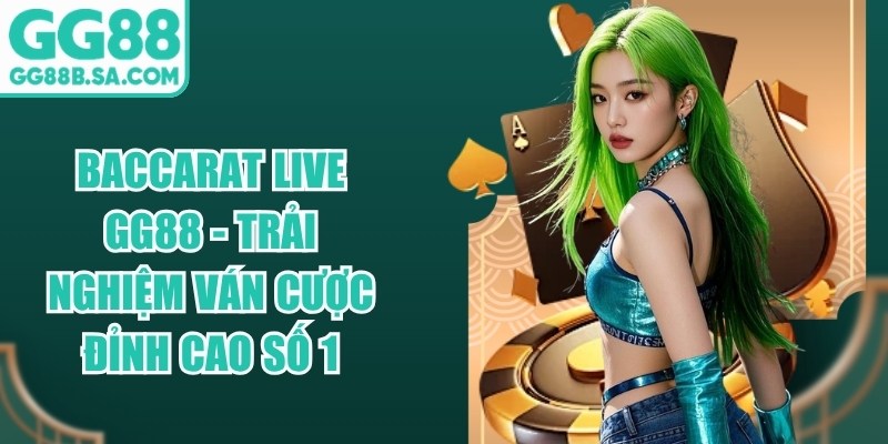 Baccarat Live GG88 - Trải Nghiệm Ván Cược Đỉnh Cao Số 1