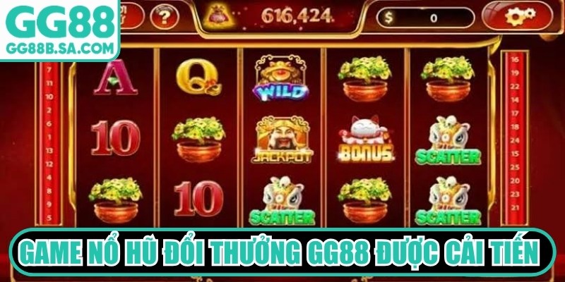 Game nổ hũ đổi thưởng GG88 đã được cải tiến thêm nhiều tính năng