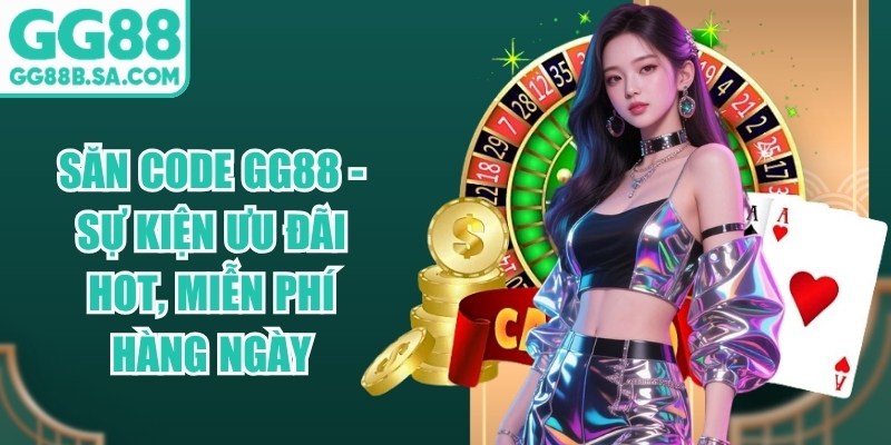 Săn Code GG88 - Sự Kiện Ưu Đãi Hot, Miễn Phí Hàng Ngày