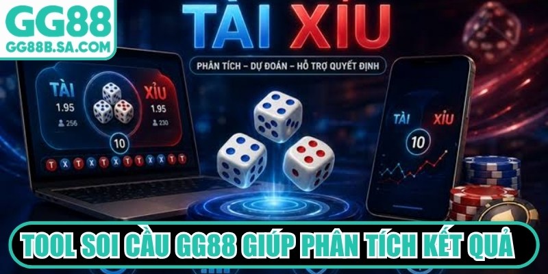 Tool soi cầu GG88 giúp người chơi phân tích kết quả dự đoán hiệu quả